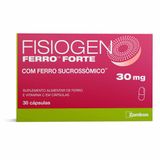 Suplemento Fisiogen Ferro Forte 30 Cápsulas