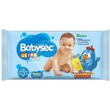 Toalhas Umedecidas Babysec Ultrafresh Galinha Pintadinha 46 Unidades