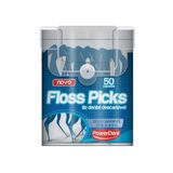 Fio Dental Powerdent Floss Picks Adulto 50un