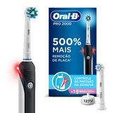 Escova Dental Elétrica Oral B Pro 2000 127v