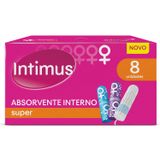 Absorvente Interno Intimus Super 8 Unidades