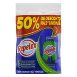 Repelente Super Repelex Loção 2 Unidades De 100ml Cada Com 50% De Desconto Na 2ª Unidade