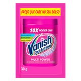 Tira Manchas Em Pó Vanish Oxi Action Para Roupas Coloridas Sachê 30g