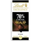 Chocolate Lindt Excellence 70% Dark Extra Fine 100g