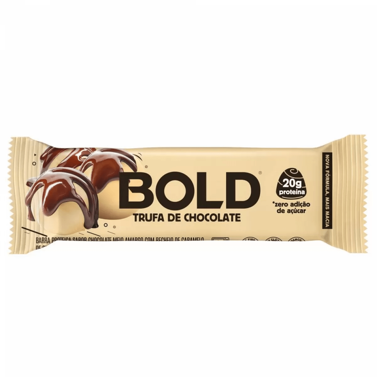 Barra Bold Bar Trufa De Chocolate 60g