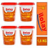 4 Pote De Doce De Leite Argentino Ilolay 400g Original