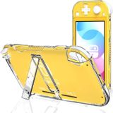 Caso Claro Para Nintendo Switch Lite Com Kickstand, Hard Case Para Nintendo Switch Lite Com Stand