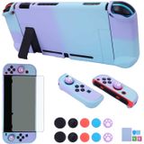 Dockable Case Para Nintendo Switch - Comcool 3 Em 1 Capa Protetora Para Nintendo Switch E Joy-con Controller Com Protetor De Tela E Apertos De Polega