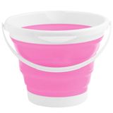 Balde Retrátil Dobrável Flexível Em Silicone 10 Litros