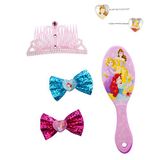 Disney Princess Hair Acessórios Set, 8 Contagem