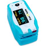 Crianças Digital Fingertip Pulse Oximeter Blood Oxygen Saturation Monitor With Lovely Animal Theme (não Para Recém-nascido/bebê)