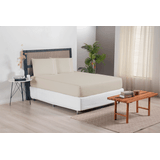 Jogo De Lençol Casal Queen Size Versatile Ponto Palito Simples 3 Peças Micropercal 300 Fios