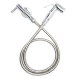 Ducha Higiênica Em Abs C72 Cromada Acionamento 1/4 Volta
