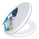 Assento Sanitário Tampa Vaso Universal Oval Duda Branco