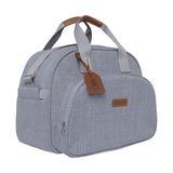 Bolsa De Maternidade Pirulitando Baby Grande Cuidado Cinza