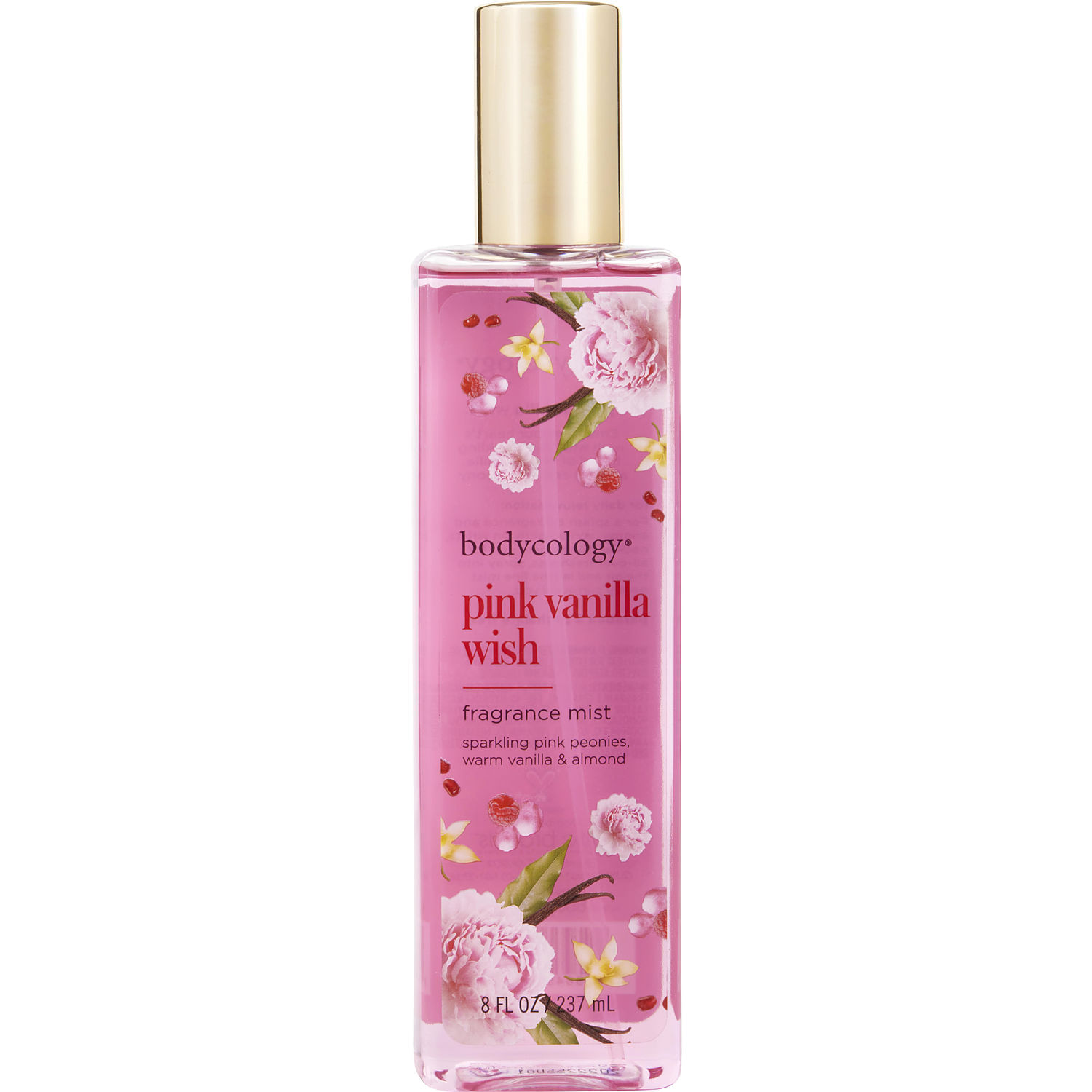 Bodycology Rosa Baunilha Wish Fragrância Névoa 8 Oz