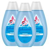 Kit 3 Condicionadores Cheirinho Prolongado Johnson's Baby 200ml