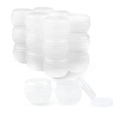 20g Pequeno Frasco De Plástico Para Produtos De Higiene Pessoal, Tra Recarregável Vazio