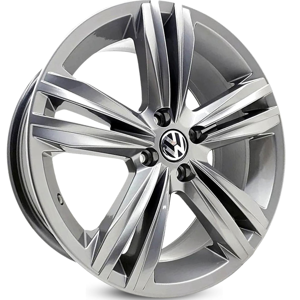 4 Rodas Kr S18 Modelo Tiguan R-line / Aro 17x7 / (4x100) Et38