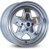 4 Rodas Kr C9 Modelo Weld Pro Star Polida / Aro 15x4 / (4x100)et-10