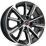 4 Rodas Kr S03 Modelo Fiat Cronos Hgt / Aro 17x6 / (4x98) Et38