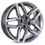 4 Rodas Kr R23 Modelo Fiat Idea / Aro 17x7 / (4x98) Et41