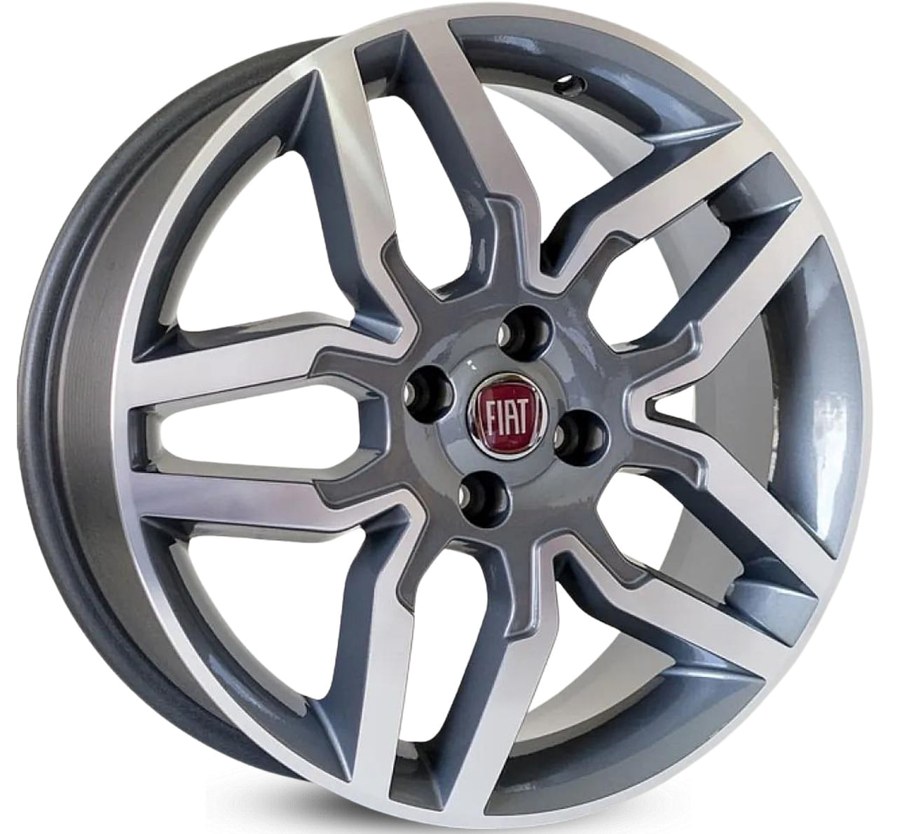 4 Rodas Kr R23 Modelo Fiat Idea / Aro 17x7 / (4x98) Et41