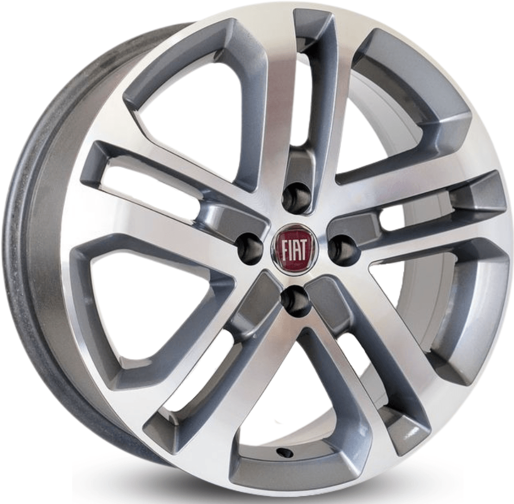 4 Rodas Kr R73 Modelo Fiat Toro / Aro 15x6 / (4x98) Et35