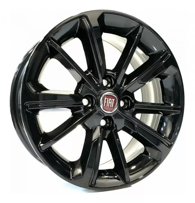 4 Rodas Kr S03 Modelo Fiat Cronos Hgt / Aro 17x6 / (4x98) Et38