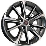 4 Rodas Kr S03 Modelo Fiat Cronos Hgt / Aro 15x6 / (4x98) Et36