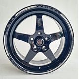 4 Rodas Kr C65 Modelo Weld Rt-s Racing / Aro 17x7 / (5x114) Et37