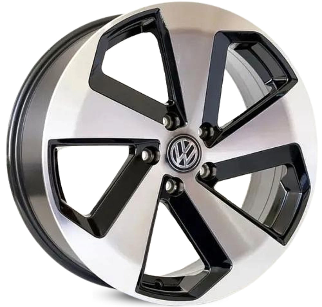 4 Rodas Kr R71 Modelo Golf Vision Gti / Aro 17x7 / (5x100) Et38