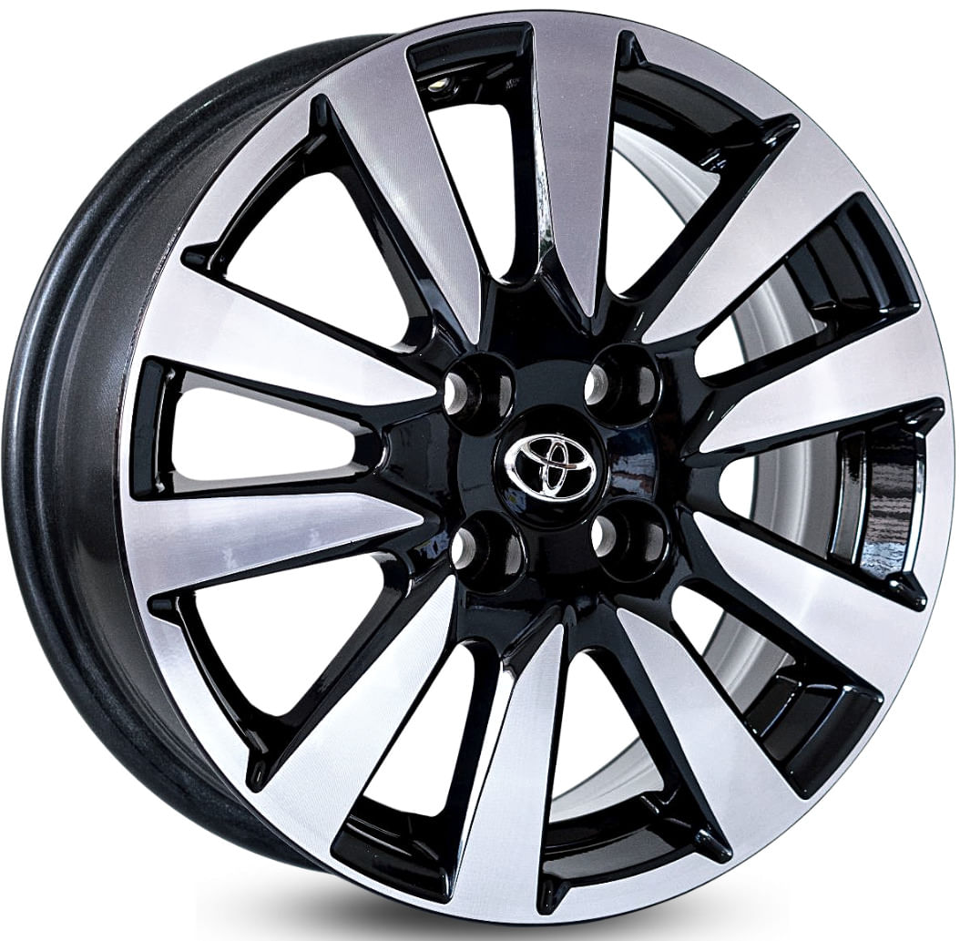 4 Rodas Kr R81 Modelo Etios Cross / Aro 15x6 / (4x100) Et38