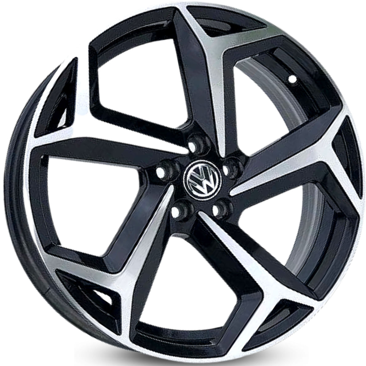 4 Rodas Kr S23 Vw Modelo Polo R-line Tsi / Aro 17x7 / (5x100) Et40