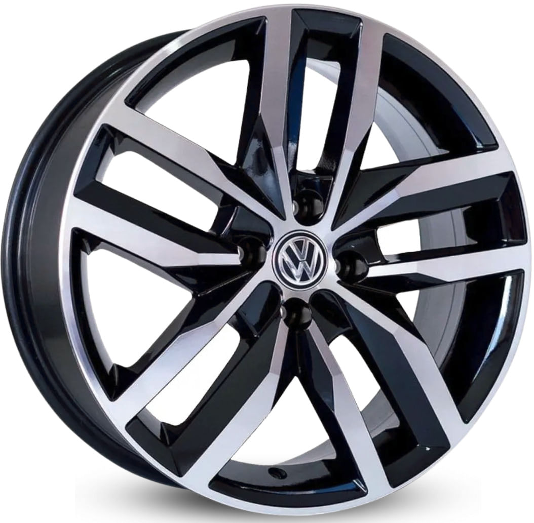 4 Rodas Kr R46 Modelo Golf Highline Tsi / Aro 17x7 / (4x100) Et41