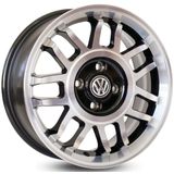 4 Rodas Kr R83 Modelo Gol Gt Snowflake / Aro 15x6 / (4x100)