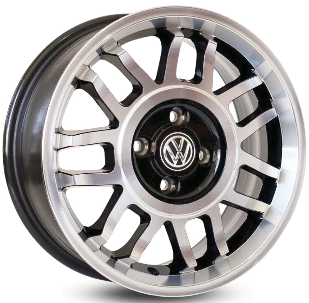 4 Rodas Kr R83 Modelo Gol Gt Snowflake / Aro 15x6 / (4x100)