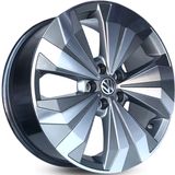 4 Rodas Kr S25 Vw Modelo T-cross 250 Tsi / Aro 17x7 / (5x100) Et39