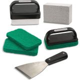 Cuisinart Cck-231 Ultimate Griddle Kit, Limpeza De 8 Peças Grill, Preto