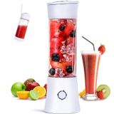 Liquidificador Pessoal Portátil, Mini Juicer Cup Smoothie Maker Com Lâminas 3d 6, Misturador De Suco Sem Fio Recarregável Usb 16,2 Oz, Com Bateria De