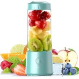 Liquidificador Portátil Hotsch 2021, 13,5 Oz Personal Size Juicer Cup Para Smoothies And Shakes, Usb Recarregável Com Seis Lâminas, Para Viagens Espo