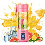 Liquidificador Portátil, Zjj-home Smoothie Blender-six Blades Em 3d, Mini Travel Personal Blender Com Baterias Recarregáveis Usb, Misturador De Fruta