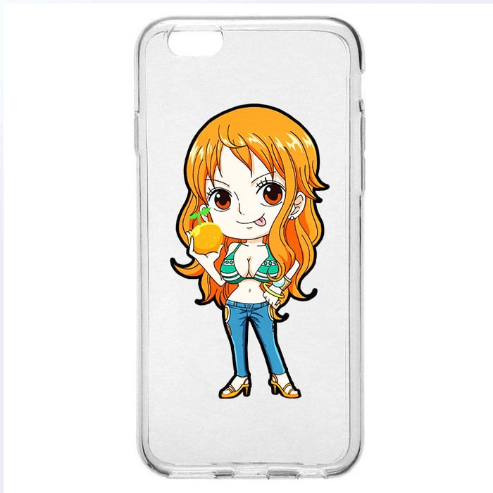 Capa para Celular One Piece 4 Nami Menor preço em Capa para Celular One Piece 4 Nami