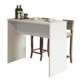 Bancada Para Cozinha Reims Madesa 115 Cm - Branco