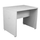 Banco Para Mesa De Computador Branco Mdf