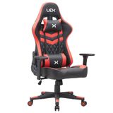Cadeira Gamer Olympians Hades Preta E Vermelha