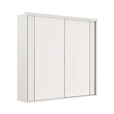 Guarda-roupa Casal Imperium 2 Pt 6 Gv Branco 207 Cm