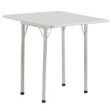 Mesa De Cozinha Dobrável Quadrada Nádia Branca 72 Cm