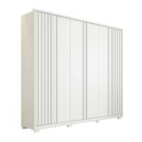 Guarda-roupa Casal Apollo 6 Pt 6 Gv Branco