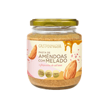 Kit 2x: Pasta De Amêndoas/melado/sal Vegana Castanharia 210g